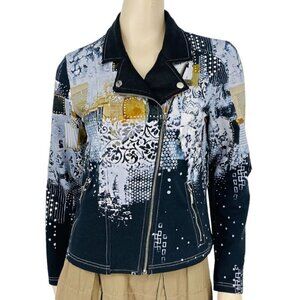 Dolcezza Art Makes You Happy Asymmetric Jacket M​​​​​​​​​​